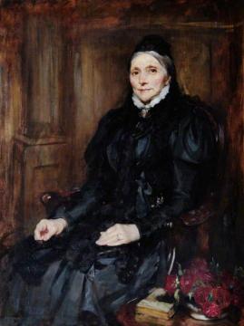 Emilie Michaelis, the First Principal of Froebel College Artwork by Sir James Jebusa Shannon