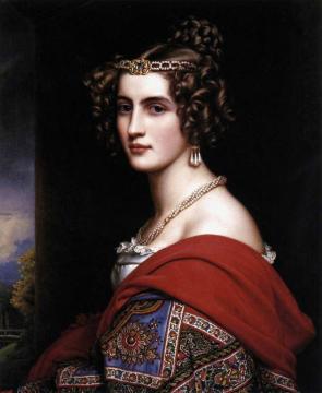 Amalie Von Schintling Artwork by Joseph Karl Stieler