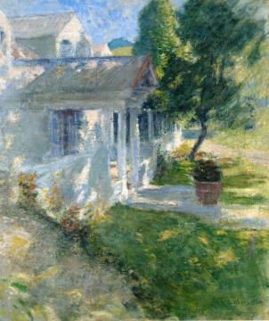 My House Artwork by John Twachtman