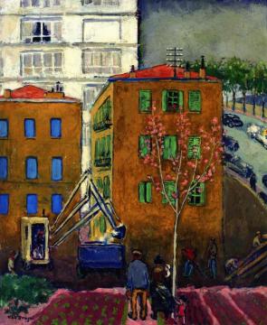 Boulevards Extérieurs, Paris Artwork by Kees Van Dongen