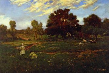 Fall Scene near Sisterdale Artwork by Julian Onderdonk