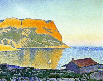 Cassis. Cap Canaille, 1889 Artwork by Paul Signac