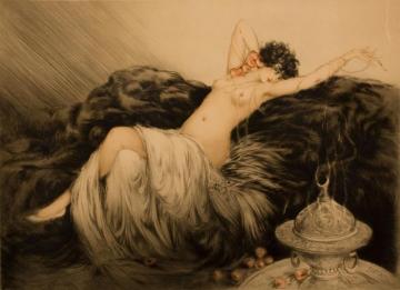 Smoke Artwork by Louis Icart