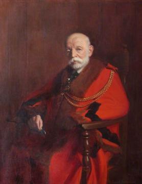 John Beaulah, Mayor Of Boston Artwork by Ernest Townsend