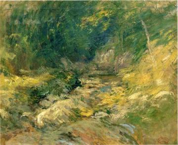 The Hidden Pool Artwork by John Twachtman