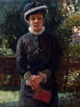 Contemplation Artwork by Sir George Clausen