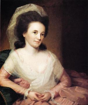Mrs. John Johnston (Martha Spear) Artwork by Ralph Earl