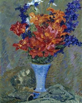 Tiger Lilies Artwork by Giovanni Giacometti