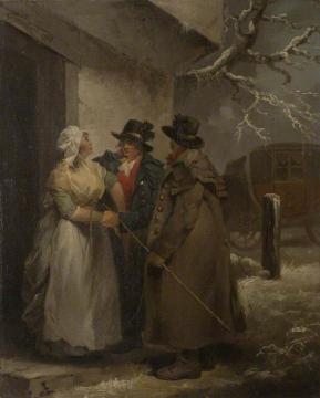 The Departure Artwork by George Morland