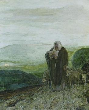 The Good Shepherd Artwork by Henry Ossawa Tanner