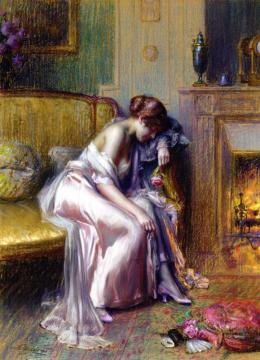 The Return From The Ball Artwork by Delphin Enjolras