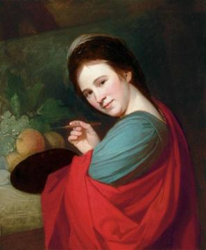 Mary Moser Artwork by George Romney