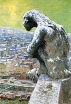 Gargoyle Of Notre-dame Artwork by Nicolas Tarkhoff