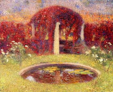Le Bassin et le Tonnelle Artwork by Henri Martin