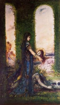 Salome In The Garden Artwork by Gustave Moreau