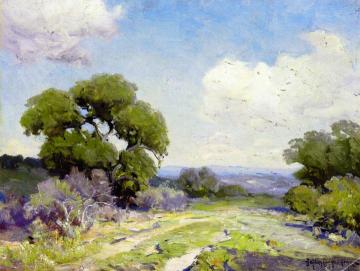 Morning in the Live Oaks, Boerne, Texas Artwork by Julian Onderdonk