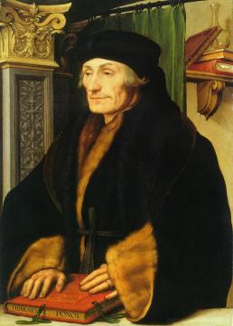 Portrait of Erasmus of Rotterdam Artwork by Hans Holbein the Younger