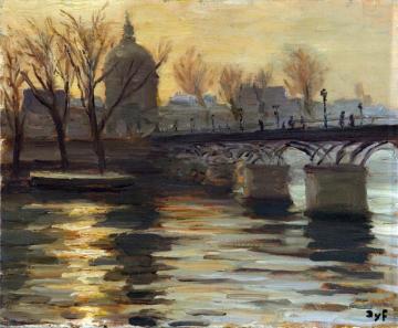 Pont Des Arts Artwork by Marcel Dyf