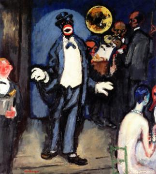 The Nightclub, The Singer Jonny Hudgins Artwork by Kees Van Dongen