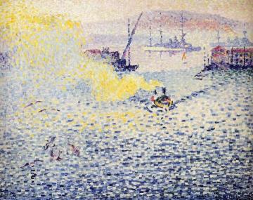 Toulon, Winter Morning Artwork by Henri Edmond Cross