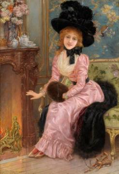 A Warm Place Artwork by Emile Eisman-Semenowsky