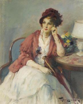 Elegance Artwork by Fernand Toussaint
