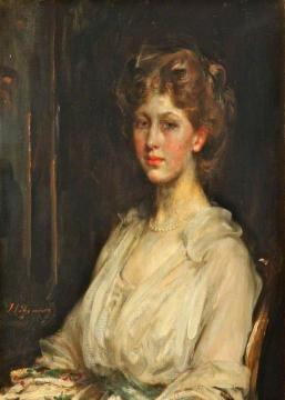 The Princess Royal, Princess Mary Countess of Harewood Artwork by Sir James Jebusa Shannon