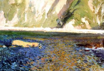Coast at San Sebastian Artwork by Joaquin Sorolla y Bastida