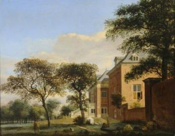 The House in the Wood, The Hague Artwork by Jan van der Heyden