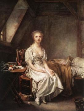 The Complain of the Watch Artwork by Jean-Baptiste Greuze