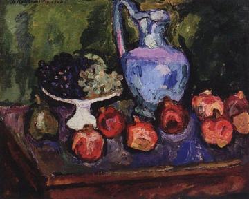Still Life with Fruits Artwork by Pyotr Konchalovsky