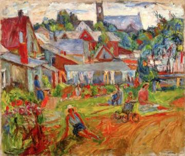 Autumn, Composition Artwork by Abraham A. Manievich