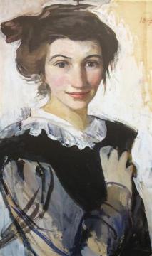 Self-Portrait Artwork by Zinaida Serebriakova