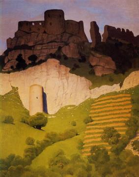 Chateau Gaillard At Andelys Artwork by Felix Vallotton