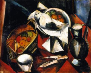 Still Life With Knife Artwork by Maurice De Vlaminck