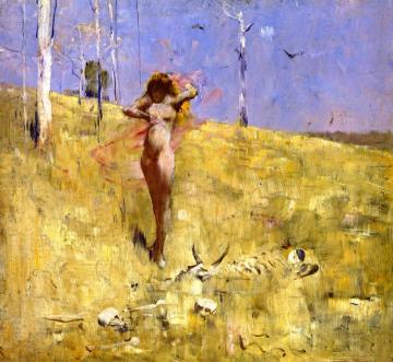 Spirit of the Drought Artwork by Sir Arthur Streeton