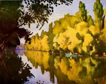 Riverscene Artwork by Albert Marquet