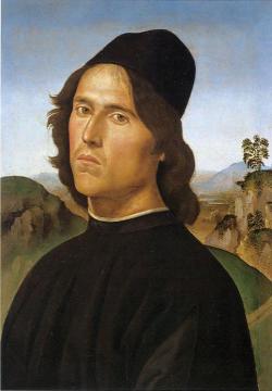 Portrait Of Lorenzo Di Credi Artwork by Pietro Perugino