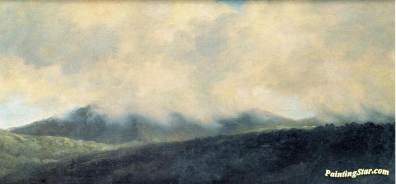 Rocca Di Papa Under Clouds Artwork by Pierre-Henri de Valenciennes