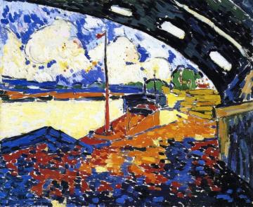 Under The Bridge At Chatou Artwork by Maurice De Vlaminck