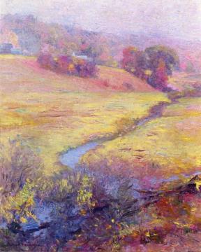 The Brook Artwork by Robert Vonnoh