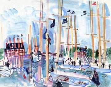 Deauville Artwork by Raoul Dufy