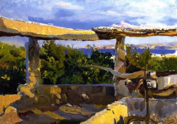 Noria. Javea Artwork by Joaquin Sorolla y Bastida