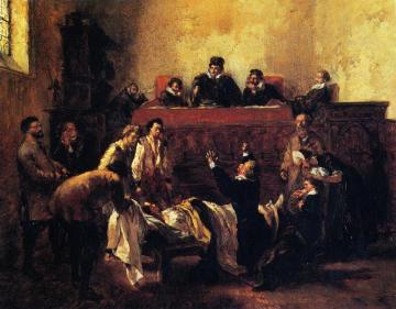 Day Of The Hearing (sketch) Artwork by Adolph von Menzel