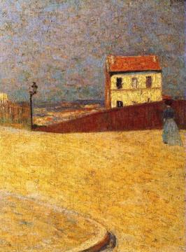 House, Montmartre Artwork by Federico Zandomeneghi