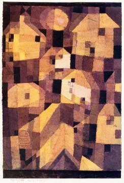 Autumnal Place Artwork by Paul Klee