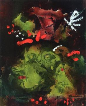 Frau im Sontagsstat Artwork by Paul Klee