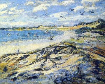 Cape Code Beach Artwork by Ernest Lawson