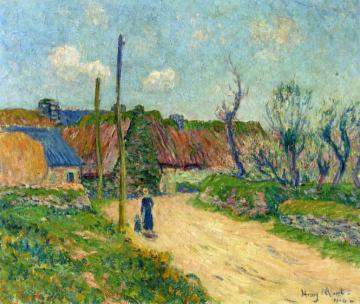 A Farm Artwork by Henry Moret
