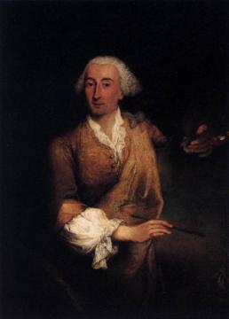 Portrait of Francesco Guardi Artwork by Pietro Longhi